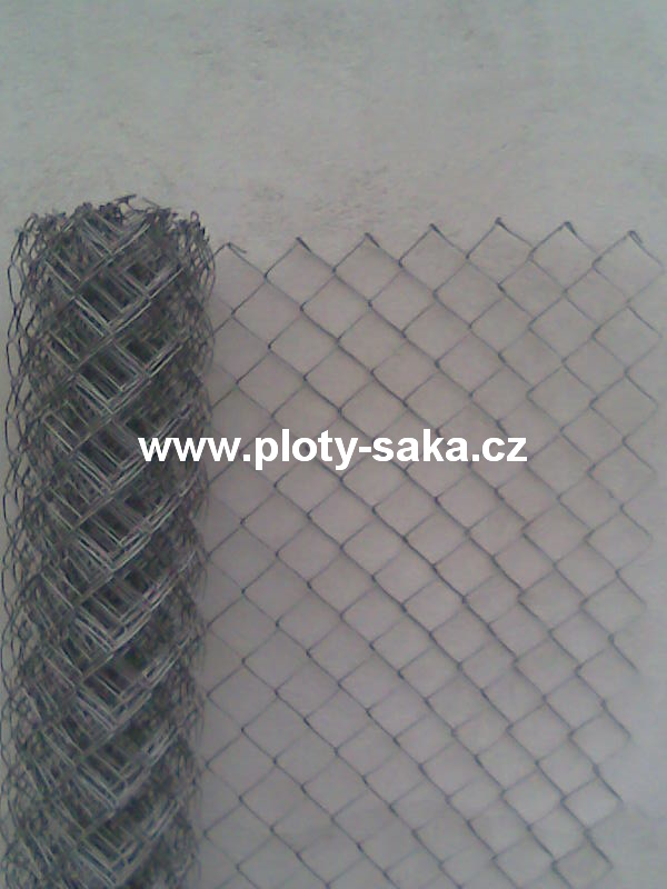 Pozinkované pletivo bez nap. dr. 50x50, 2,5mm, 150 cm, 25 m