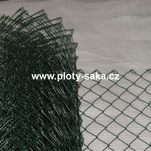Poplastované pletivo, 80x80 4,0 mm, 125 cm, 25 m