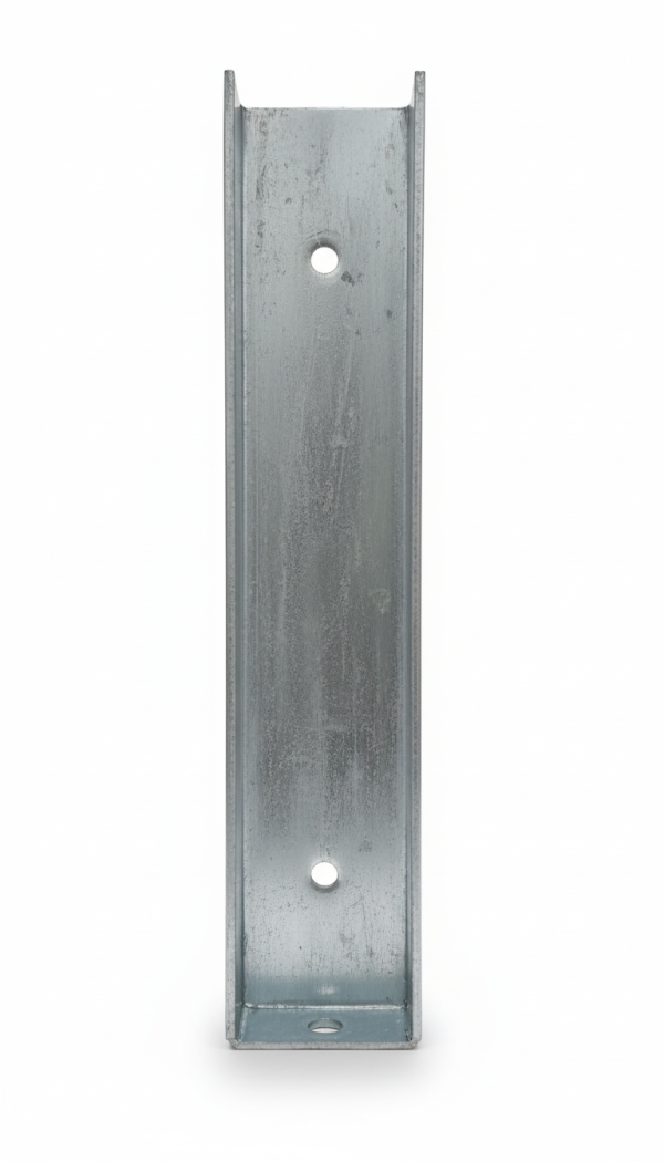 Držák podhrabové desky koncový Zn 250x50 mm